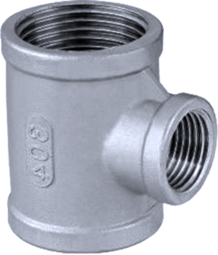 STAINLESS STEEL REDUCING TEE
