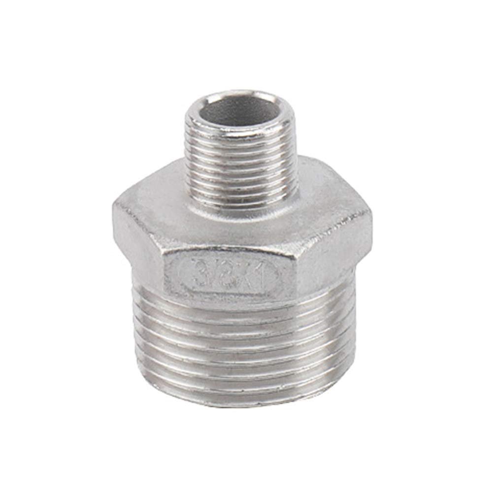 STAINLESS STEEL REDUCING HEX NIPPLE